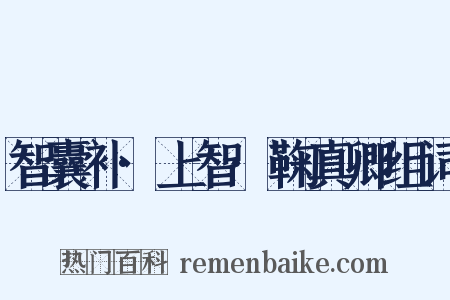 智囊补·上智·鞠真卿组词是什么意思的图片